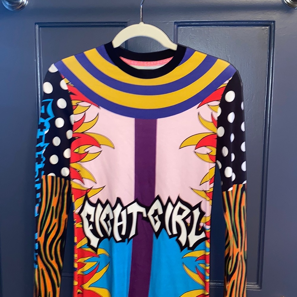 House of Holland Fight Girl midi dress